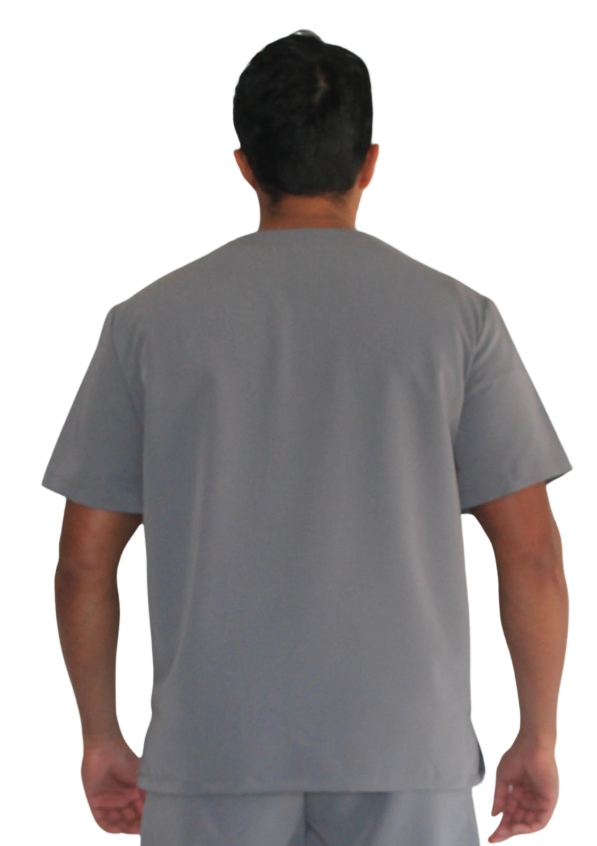 Mens scrub top Grey
