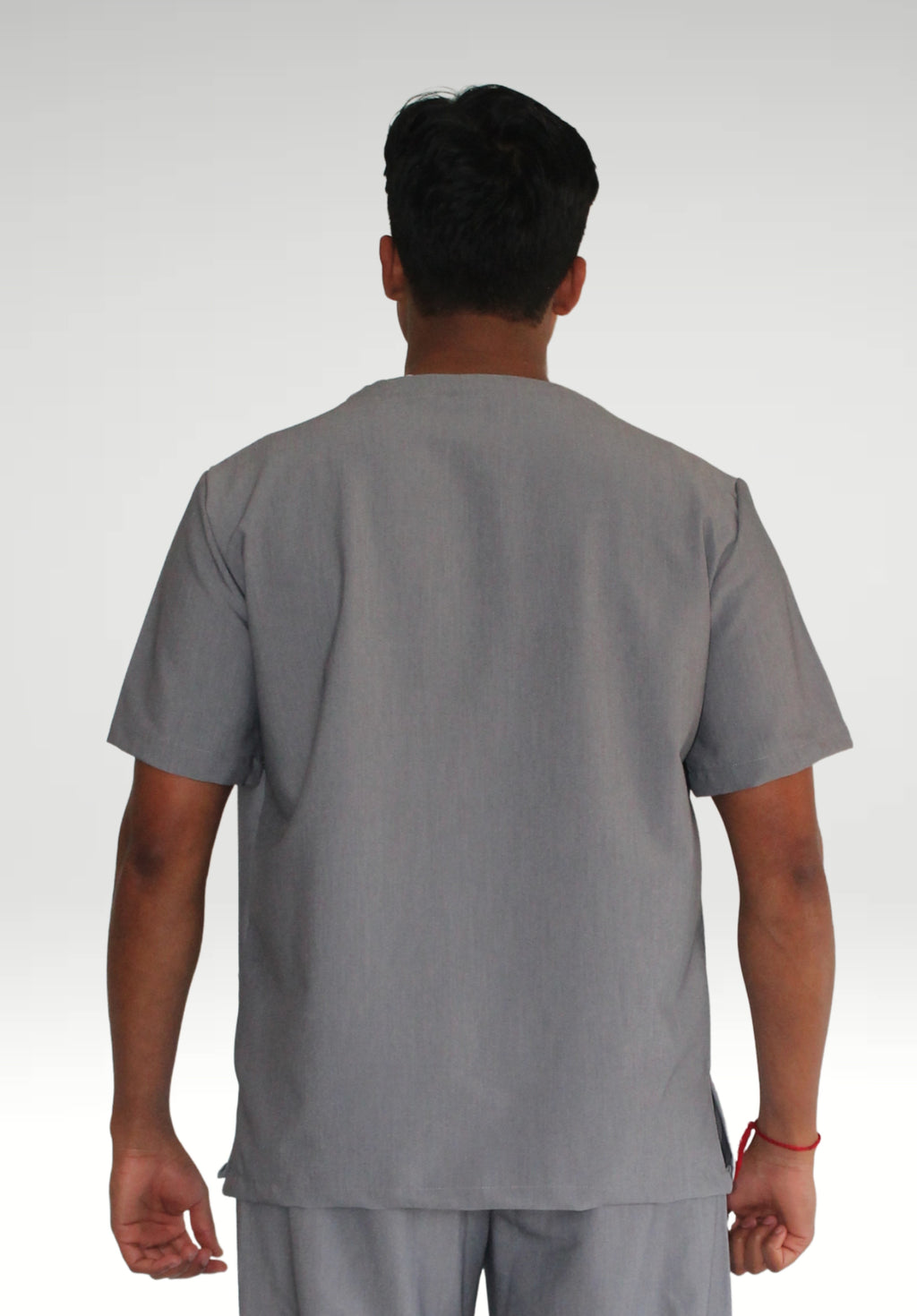 Mens scrub top Graphite 