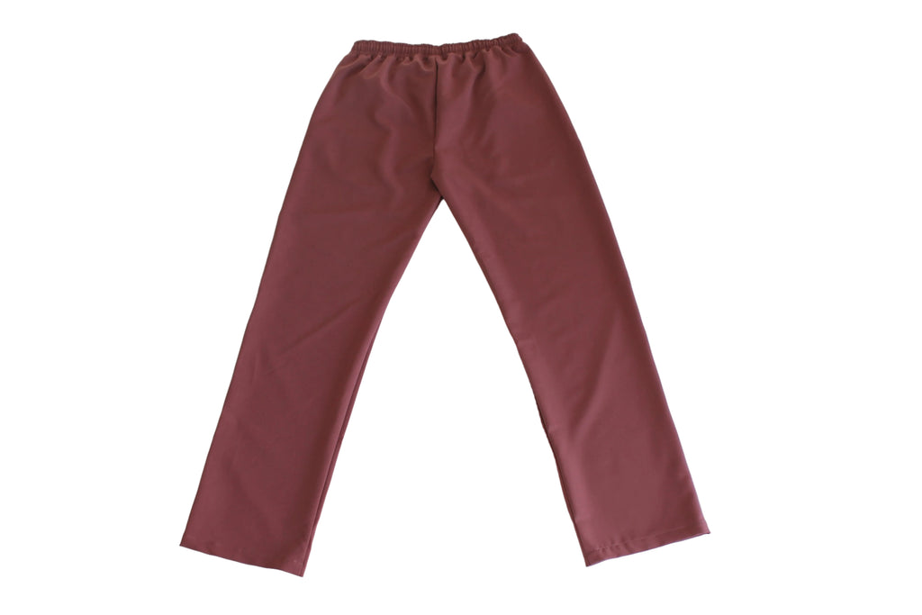 women scrub pants Mauve
