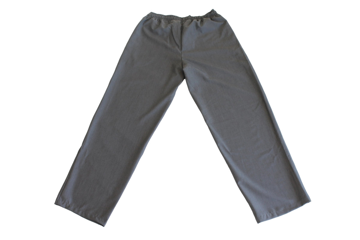 mens scrub pants Graphite