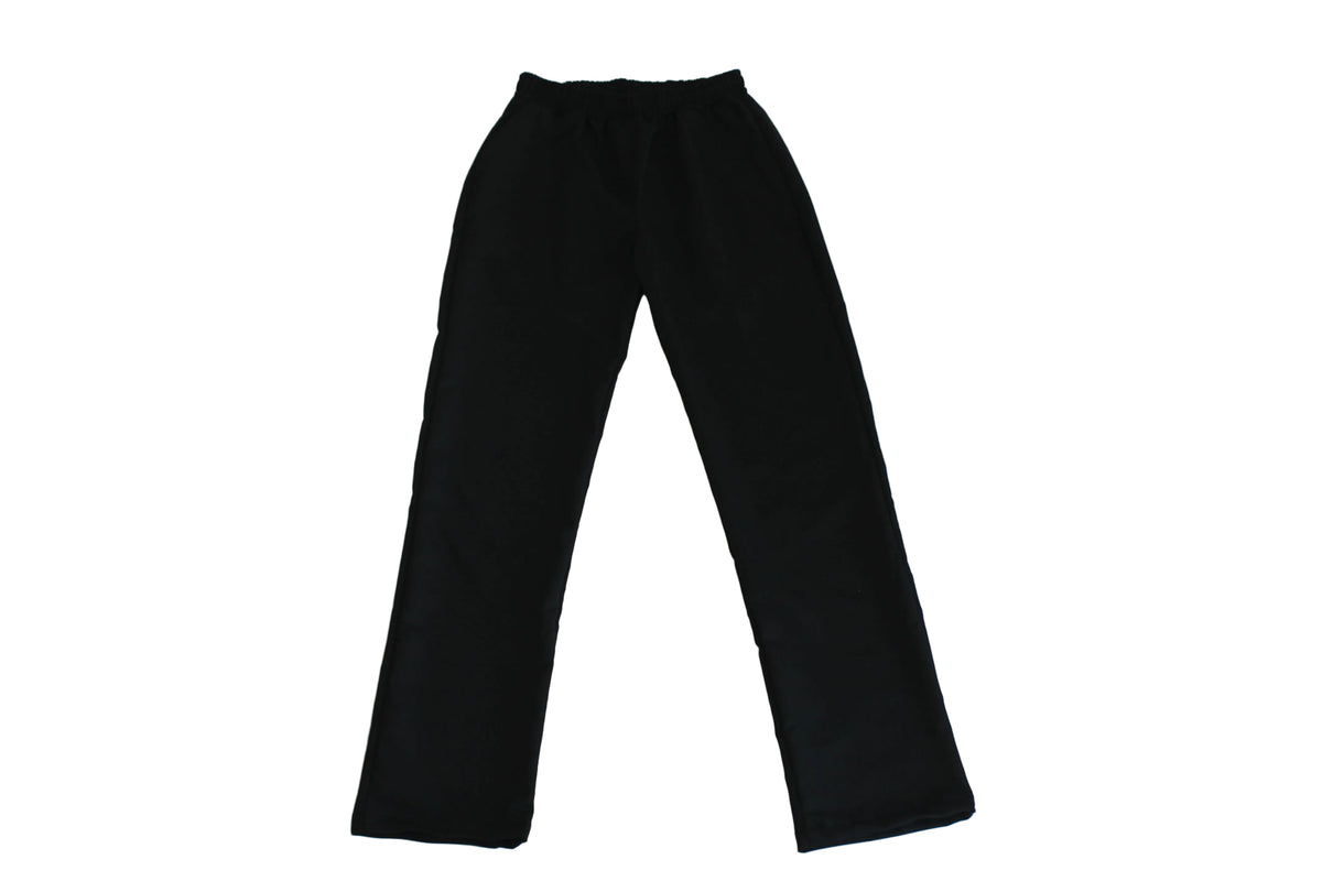 Womens scrub pants Black