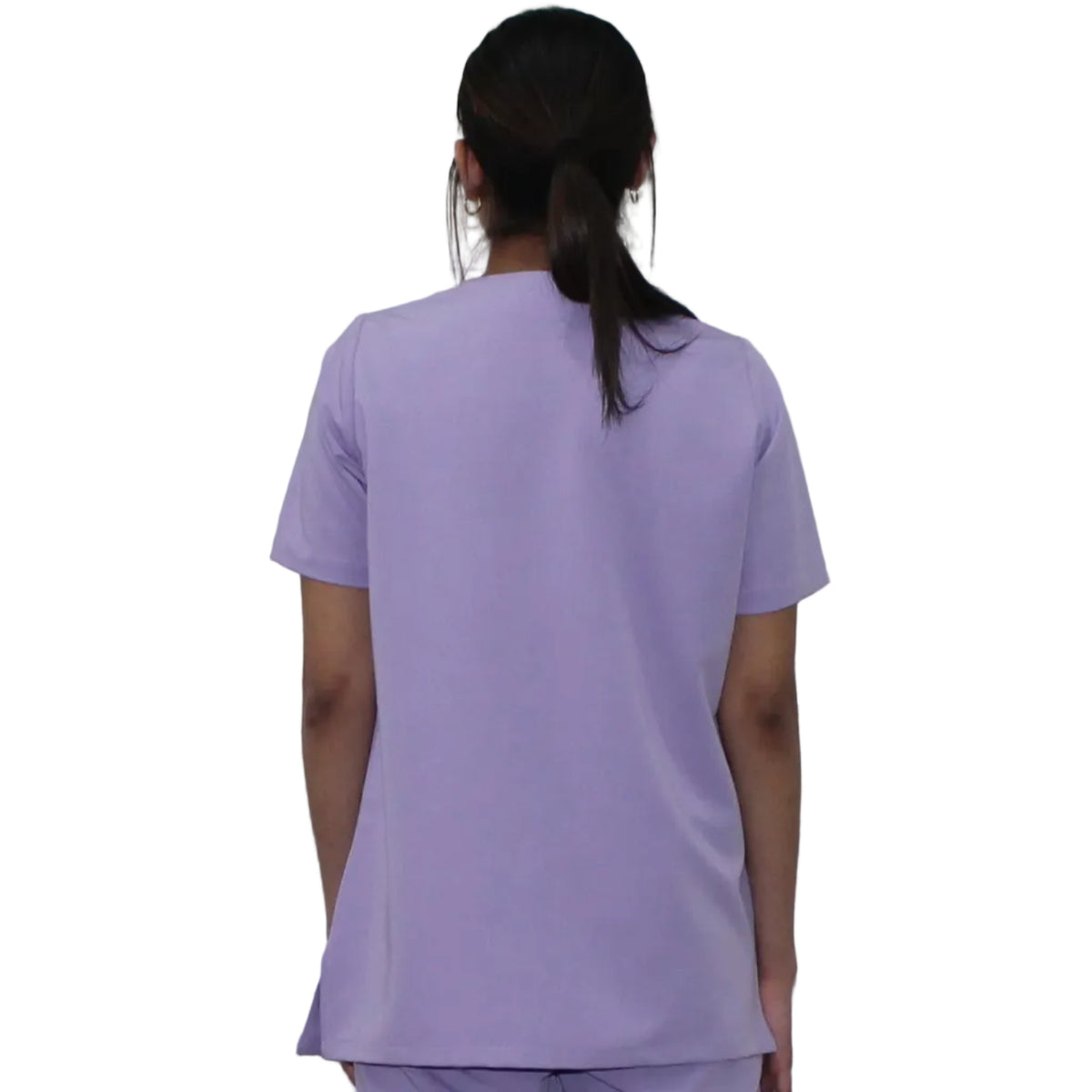 Womens scrub top Lilac
