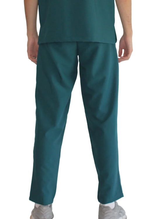 Men scrub pants Petrol